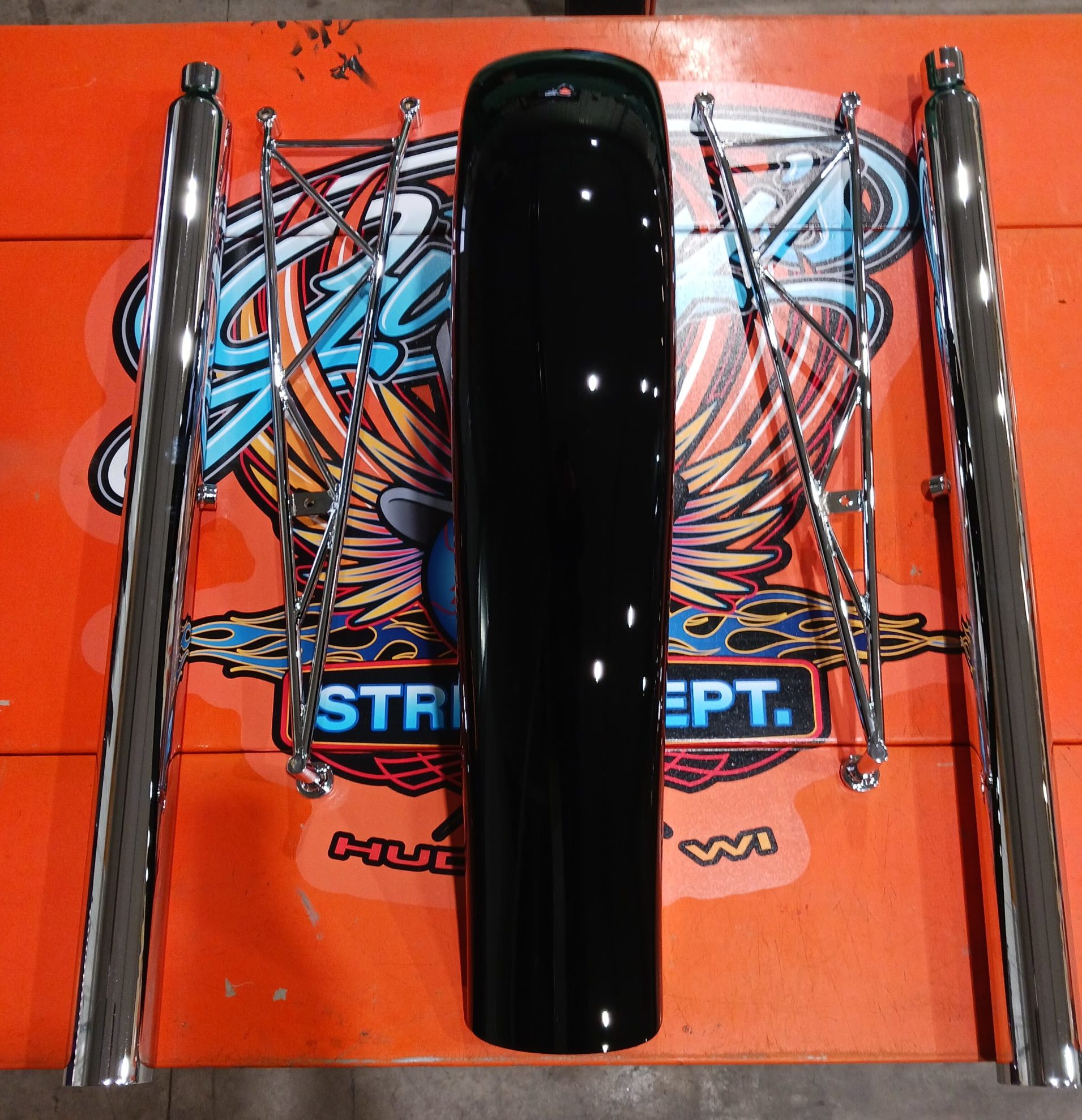 Gilby's Smooth Rear Fender & exhaust kit