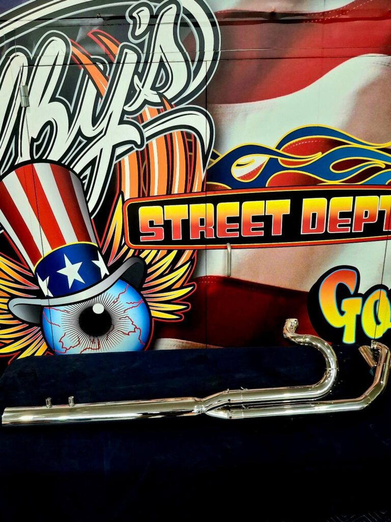 2-into-1 Performance Full Exhaust System For Harley M8 Touring 2017-Present | The Racing Dragon | Gilby’s Street Dept.