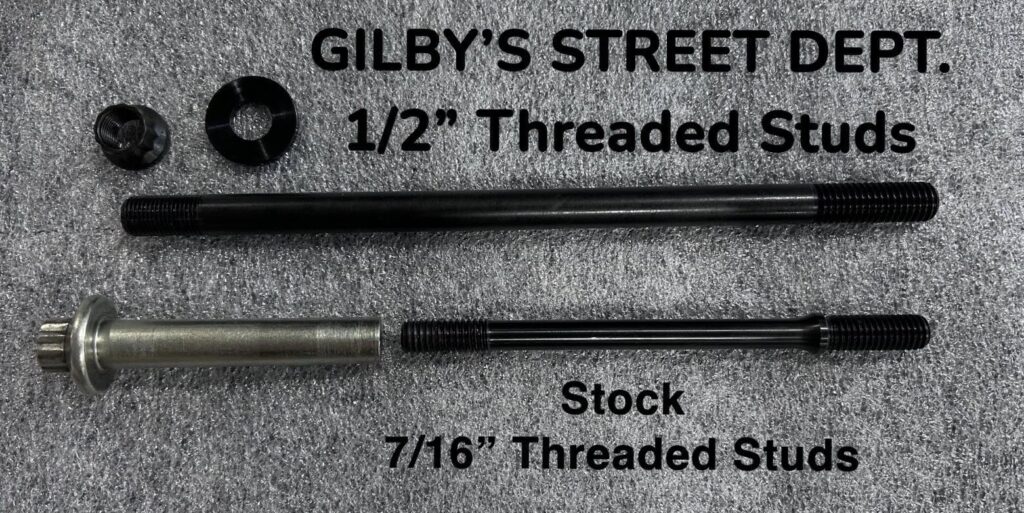 Gilby's Heavy Duty Cylinder Head Stud Kit For 2017 & Up Harley-Davidson M8 Motorcycles